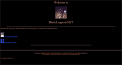 Desktop Screenshot of blackleopard.net