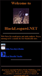 Mobile Screenshot of blackleopard.net
